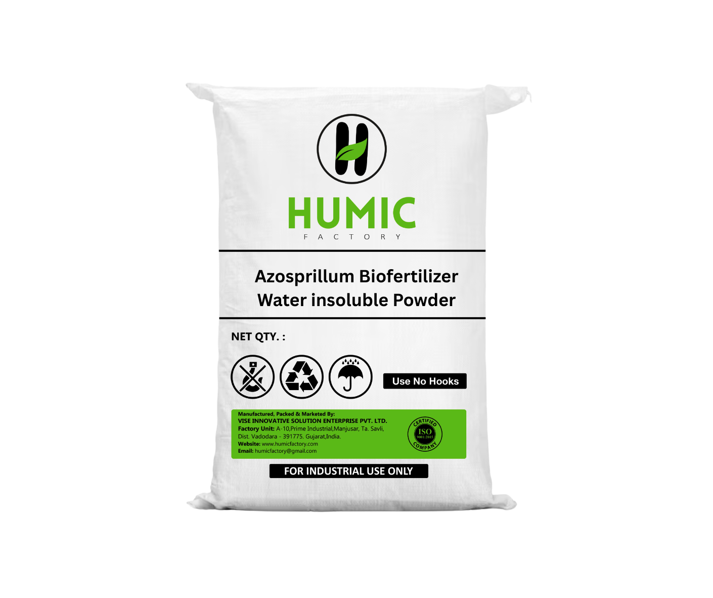 Azosprillum Biofertilizer Water insoluble Powder